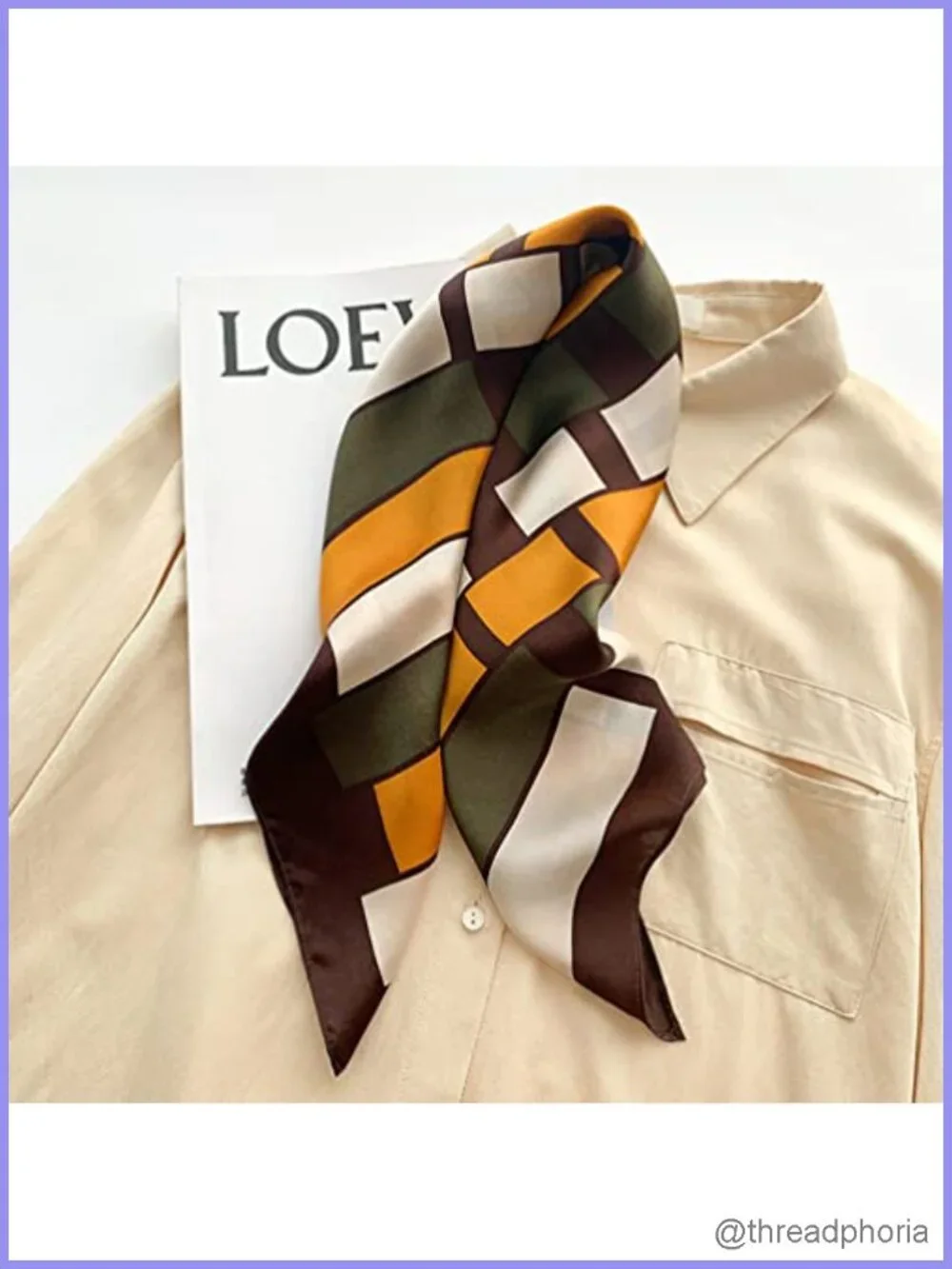100% Pure Mulberry Silk Scarf 26